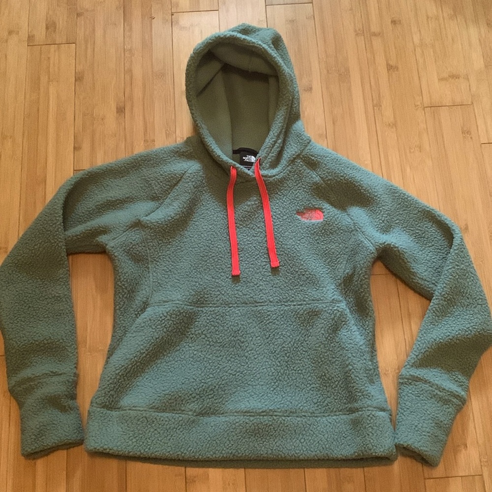 North Face Hooded Sherpa Sweater